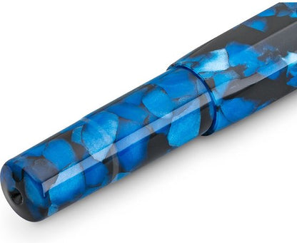 Kaweco - ART SPORT VULPEN - Pebble Blue - zwart-blauw - Medium - Met extra doosje zwarte vullingen