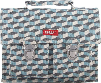 Bakker Made With Love - Schooltas - Handtas - Canvas - Fairtrade - Bowi - 25x19x7 - Mini