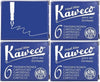 Kaweco - Vulpen vullingen - 4 doosjes - Blauw - Royal Blue