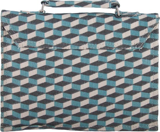 Bakker Made With Love - Schooltas - Handtas - Canvas - Fairtrade - Bowi - 25x19x7 - Mini