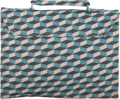 Bakker Made With Love - Schooltas - Handtas - Canvas - Fairtrade - Bowi - 25x19x7 - Mini