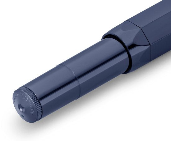 Kaweco - Cadeau - pennenset- (6delig) - Etui - Vulpen Extra Fine met Clip - Balpen - Blauw - Inktpatronen - Balpenvullingen Blauw Medium