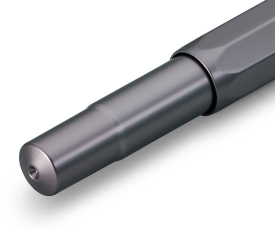 Kaweco - Fountain Pen - Sport Aluminium Grey - Fine - Met extra doosje inktpatronen