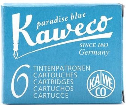Kaweco - Vulpen vullingen - 5 doosjes - Turkoise - Paradise Blue
