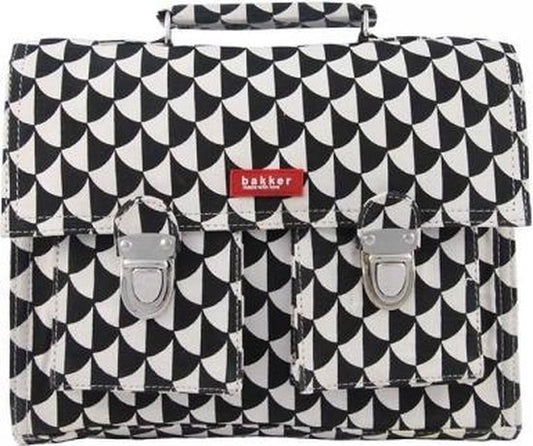 Bakker Made with Love - Mini Schooltas Canvas met Bretellen