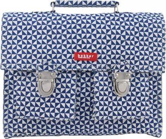 Bakker Made with Love - Mini Schooltas Canvas met Bretellen