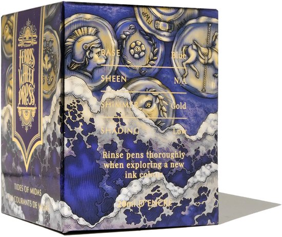 Ferris Wheel - Schrijfinkt - 20ml - FerriTales | The King Midas - Tides of Midas - Blauw