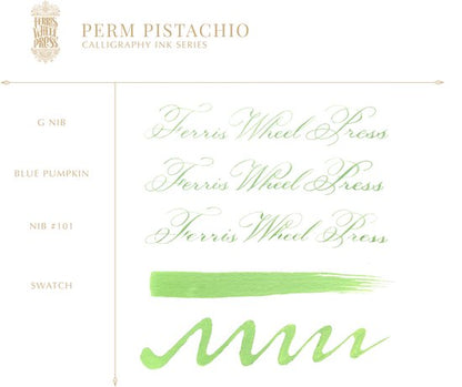 Ferris Wheel Press - Calligraphy Inkt - 28ml - Perm Pistachio