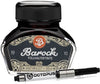 Octopus - Barok - Vulpeninkt - Schrijfinkt - Anthraciet - 30ml - Met Converter