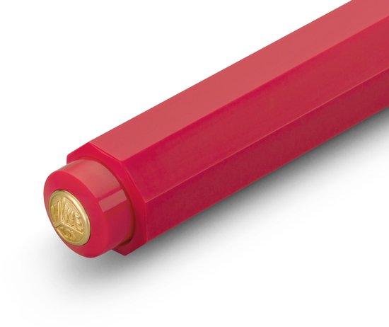 Kaweco - Cadeau - pennenset - (4delig) - Etui - Vulpen Breed - Balpen - Rood - doosje inktpatronen