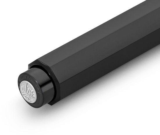 Kaweco - Balpen - Skyline Sport - Zwart - Met doosje Balpenvullingen MEDIUM ROOD