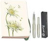 Kaweco - Bekking & Blitz - Schrijfwarenset - NOTEBOOK KLEIN 9,5X15 harde kaft groen - Vulpen Light Green Breed