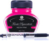 Octopus - Vulpeninkt - Schrijfinkt - Markeerstift, neoninkt, neonroze - 30ml - Met Converter