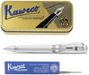 Kaweco - set - Balpen - Student - Transparent in vintage blikje - doosje G2 Blauwe balpenvulling