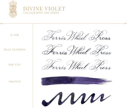 Ferris Wheel Press - Calligraphy Inkt - 28ml - Divine Violet