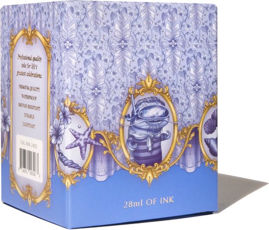 Ferris Wheel Press Calligraphy Inkt - Ultra Marina - 28ml - Ondeelbare maagdenpalm