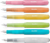 Kaweco - FROSTED SPORT MANDARIN Fountain Pen - Extra Breed - Oktogonal Clip Chrome - Doosje Vullingen