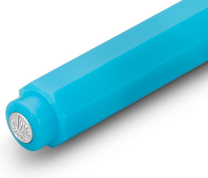 Kaweco - Vulpotlood 0,7 - Frosted Sport - Light Blueberry - Met doosje vullingen in glazen tube