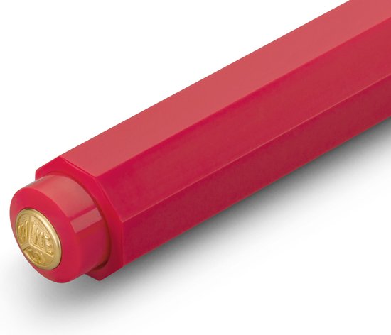 Kaweco - Balpen - Classic Sport - Rood - Met doosje Balpenvullingen MEDIUM Blauw