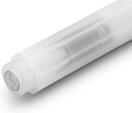 Kaweco - Balpen - Frosted Sport - Coconut (Natural) - Met doosje Balpenvullingen MEDIUM Zwart