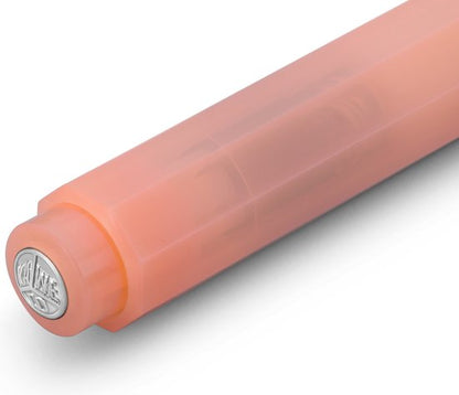 Kaweco - Balpen - Frosted Sport - Soft Mandarin - Met doosje Balpenvullingen MEDIUM Zwart