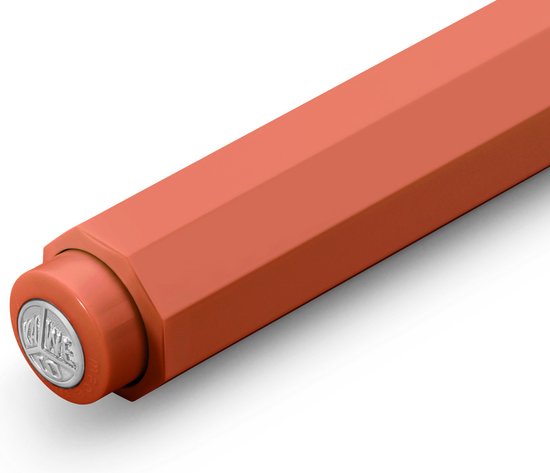 Kaweco - Balpen - Skyline Sport - Fox (Roodbruin) - Met doosje Balpenvullingen MEDIUM Blauw