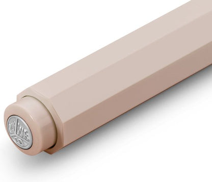 Kaweco - Balpen - Skyline Sport - Macchiato (Bruin) - Met doosje Balpenvullingen MEDIUM Blauw