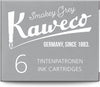 Kaweco - Vulpen vullingen - 4 doosjes - Grijs - Smokey Grey