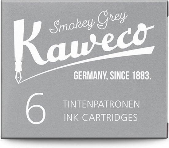 Kaweco - Vulpen vullingen - 4 doosjes - Grijs - Smokey Grey