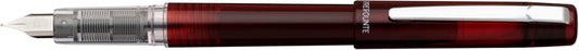 Platinum - Preppy - Prefounte Vulpen - Fine - Crimson Red - Met Blauw Zwarte vullingen
