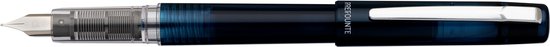 Platinum - Preppy - Prefounte Vulpen - Fine - Night Sea - Met vullingen Zwart