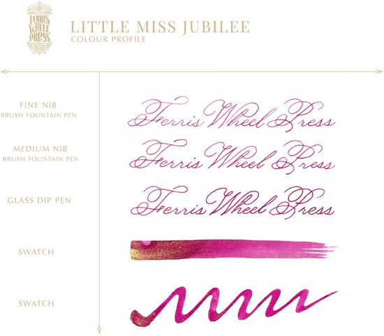 Ferris Wheel - hobbyinkt - 38ml - Honorary Edition 2024 | Little Miss Jubilee - cerise