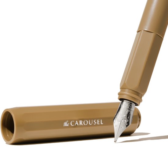 Ferris Wheel - Vulpen - The Carousel Fountain Pen - FINE - Oinking Embers - bruin