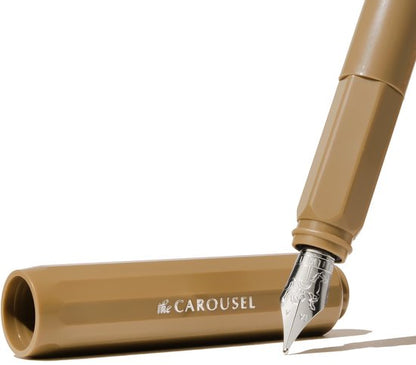 Ferris Wheel - Vulpen - The Carousel Fountain Pen - FINE - Oinking Embers - bruin