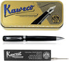Kaweco - set - Balpen - Student - Zwart in vintage blikje - doosje G2 zwarte balpenvulling