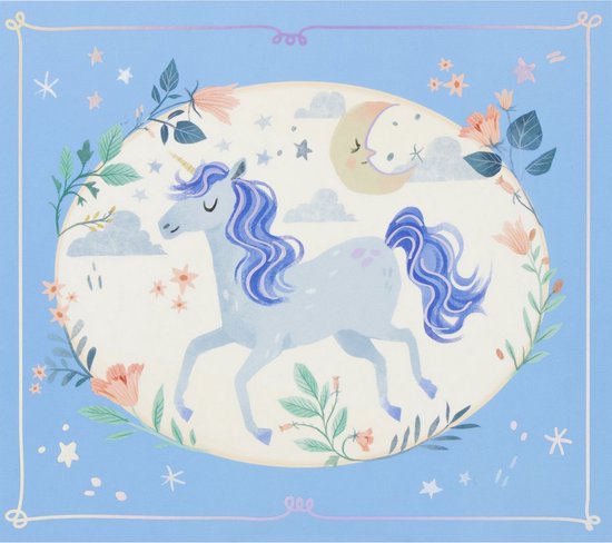 Sieradendoos meisjes - unicorn juwelenkistje - sieradendoosje kinderen - met muziek - met 2 lades- houder voor ringen