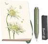Kaweco - Bekking & Blitz - Schrijfwarenset - NOTEBOOK KLEIN 9,5X15 harde kaft groen - Balpen Shadow Green