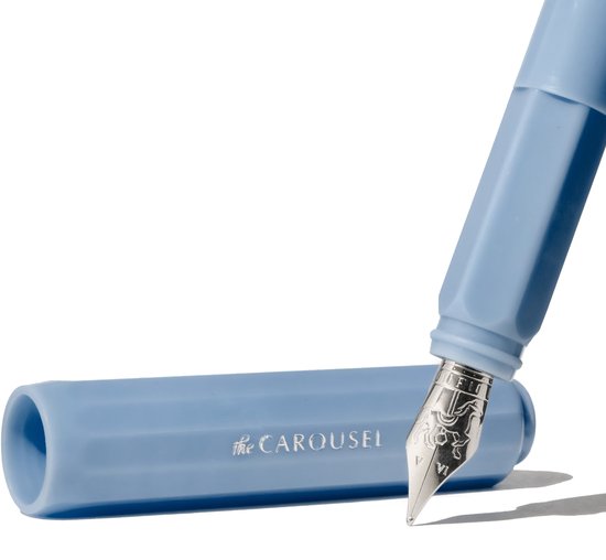 Ferris Wheel - Vulpen - The Carousel Fountain Pen - FINE - Tides of Midas - Blauw