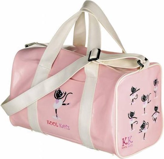 Katz - Ballettas - Reistas - Schoudertas - Lichtroze Cream - 39x20.5x23