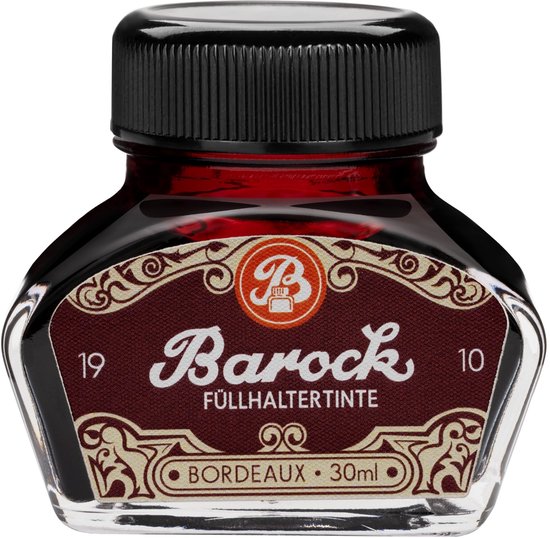 Octopus - Barok - Vulpeninkt - Schrijfinkt - Bordeaux - 30ml - Met Converter