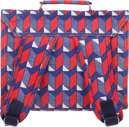 Bakker Made With Love - Faitraide - Schooltas - Schoudertas - Wantanabe Red - 30 x 37 x 8 cm