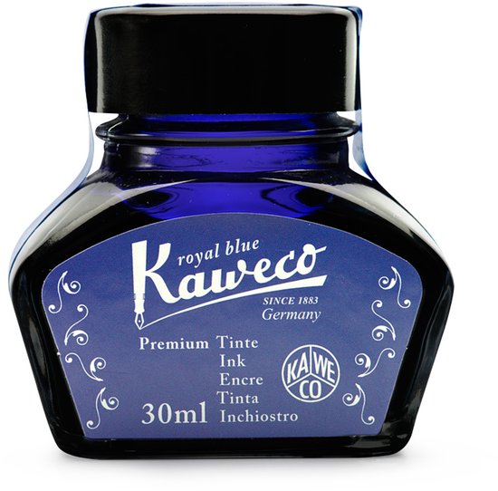 Kaweco inktpotje Vulpeninkt - Ink bottle 30ML Royal Blue