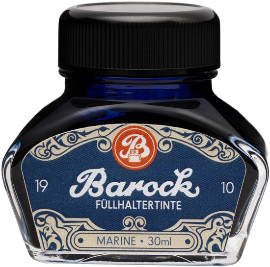Octopus - Barok - Vulpeninkt - Schrijfinkt - Marine - 30ml - Met Converter