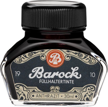 Octopus - Barok - Vulpeninkt - Schrijfinkt - Anthraciet - 30ml - Met Converter
