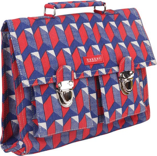 Bakker Made With Love - Faitraide - Schooltas - Schoudertas - Wantanabe Red - 30 x 37 x 8 cm