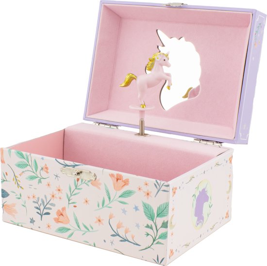 Sieradendoos - Muziekdoosje - Muziek The Unicorn - juwelenopberger kind