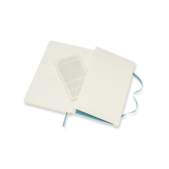 Moleskine Classic Notitieboek - Large - Softcover - Blanco - Rif Blauw