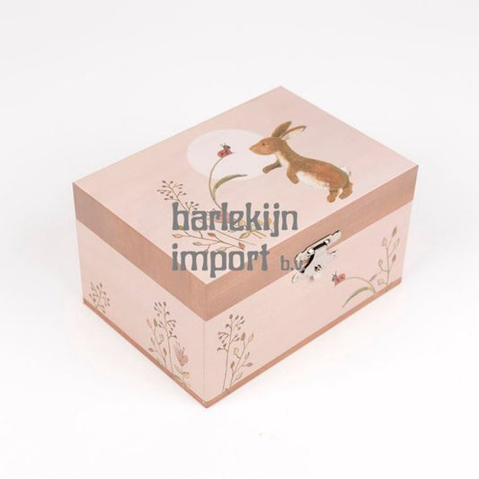 Egmont Toys muziek juwelenkistje konijn en lieveheersbeestje Für Elise.