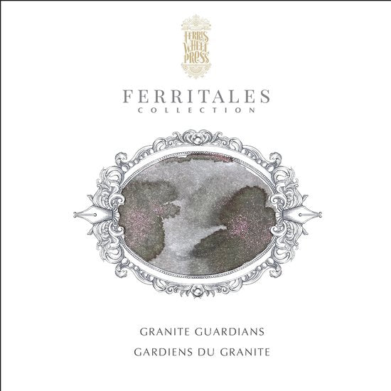 Ferris Wheel Press - schrijfinkt - klein flesje 10cc - FerriTales | Bestiary Series - Granite Guardians Ink 10ml