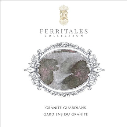 Ferris Wheel Press - schrijfinkt - klein flesje 10cc - FerriTales | Bestiary Series - Granite Guardians Ink 10ml